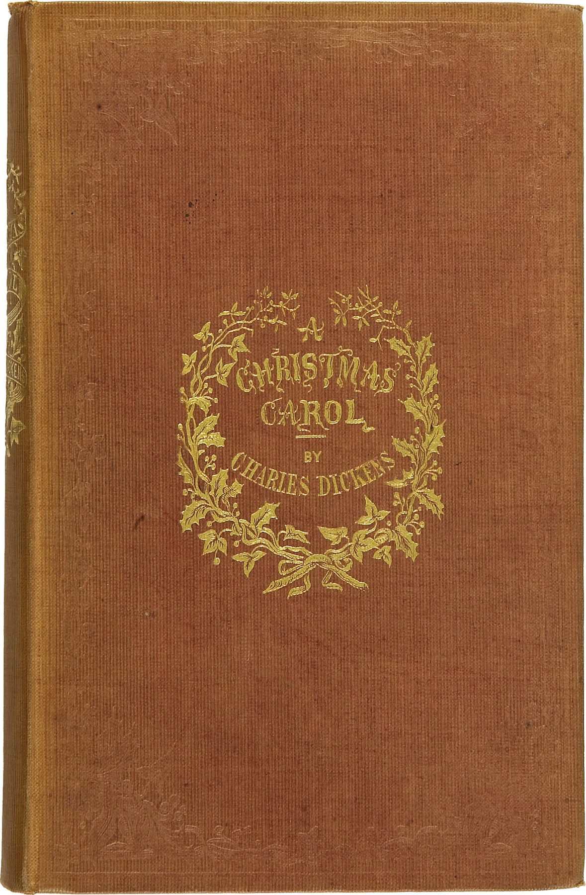Charles Dickens, A Christmas Carol, first edition in cloth, 1843